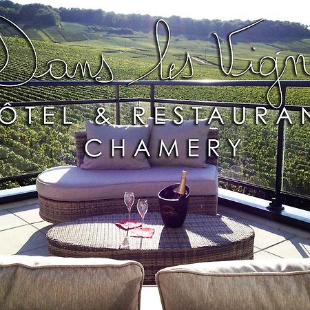 ホテル Dans Les Vignes Chamery エクステリア 写真